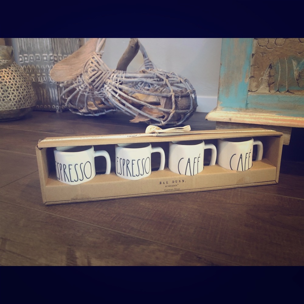 Rae Dunn Mini Espresso mugs